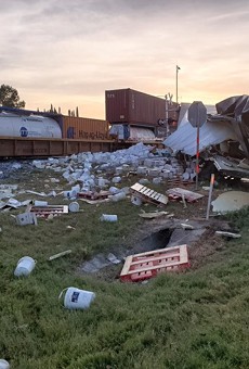 Refrigerated Truck Struck By Train in Texas Hill Country Results in 'Condiment Catastrophe'