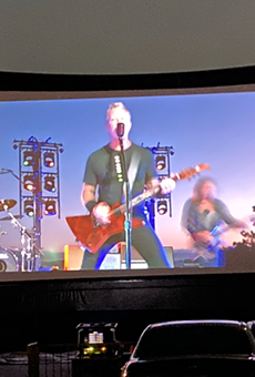 Metallica's San Antonio drive-in concert was missing several songs and the set by its opening act.