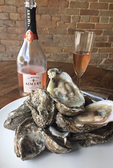 Oysters and Bubbly from Star Fish Global Seafood Restaurant