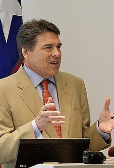 Perry's presidential campaign received some bad news yesterday.