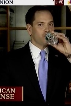 Let's hope Rubio's warmed up to the camera.