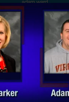 Television reporter Alison Parker and photojournalist Adam Ward were shot and killed during a live television news segment in Virginia today.