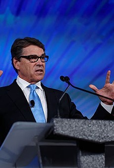 Former Texas Governor Rick Perry is the first presidential candidate to drop out of the 2016 race.