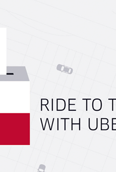 Uber is offering free rides to the polls for first-time riders.