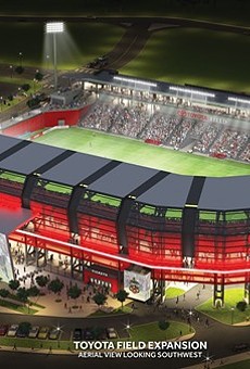 The Bexar County Commissioner's Court approved a deal yesterday to buy Toyota Field.