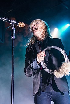 Mesmerizing Metric frontwoman Emily Haines.
