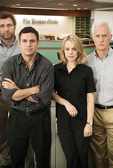 Spotlight takes a spot in the pantheon of journalism flicks.