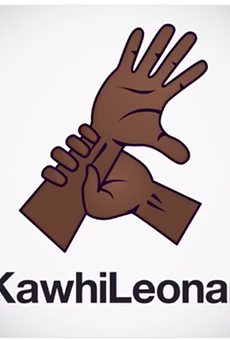 Kawhi Leonard's custom emoji