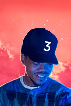 The cover to Chance the Rapper's Coloring Book