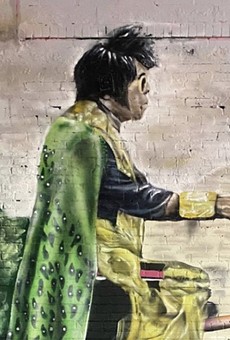 San Antonio's 'Hispanic Elvis' gets a mural tribute from street artist Colton Valentine