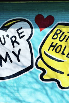 East Austin’s "You're My Butter Half" mural was defaced earlier this week.