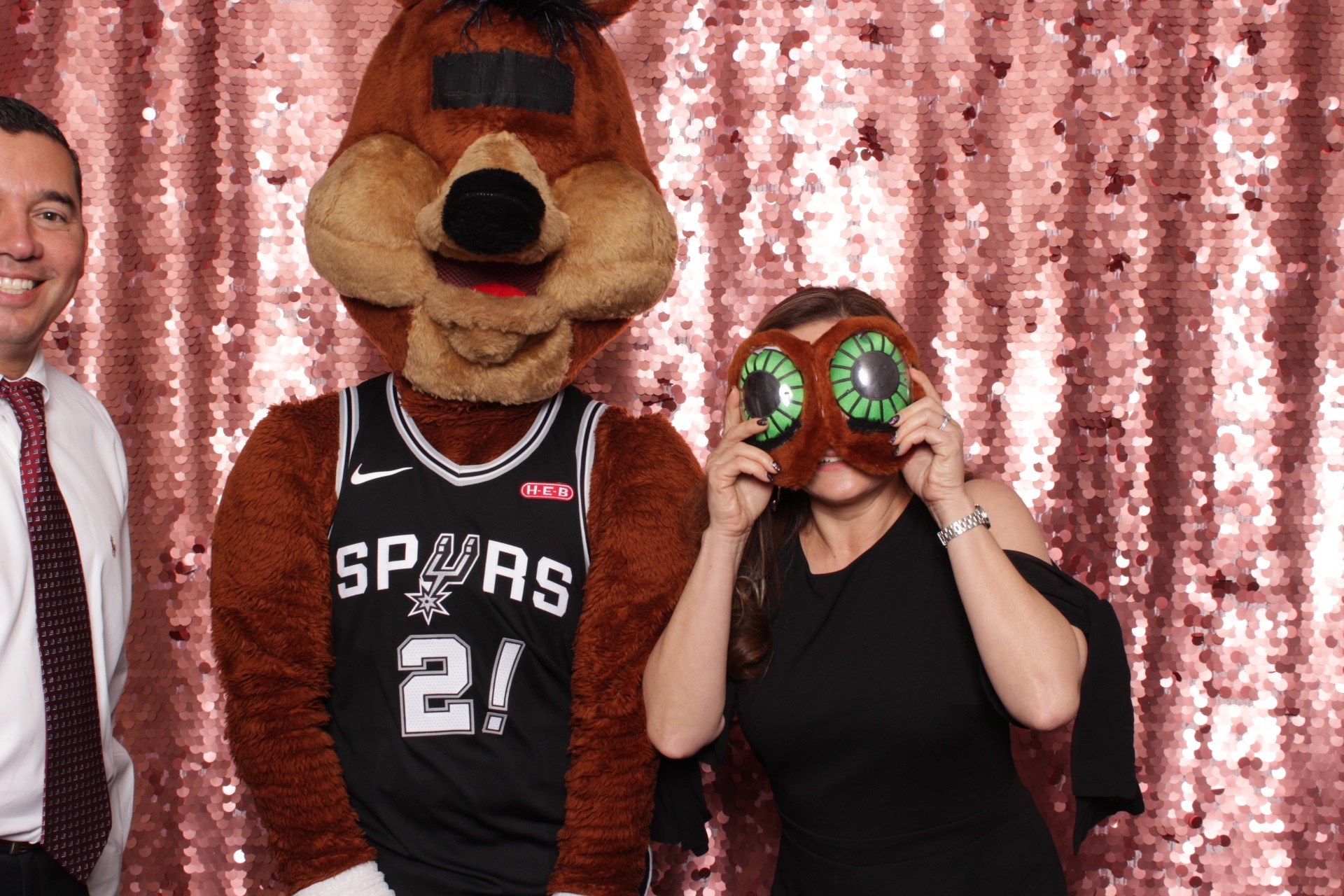 Coyote on the Spurs Fiesta Court, Looks like Coyote has already made  himself right at home on the #SpursFiesta court 🏠, By San Antonio Spurs