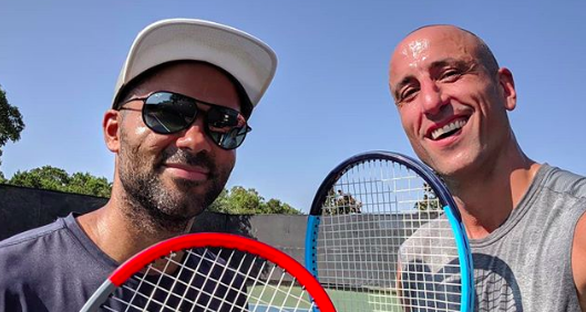 Manu Ginobili, Tony Parker 'staying in shape' with tennis and soon,  pickleball