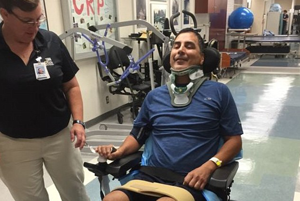 Doctors recommended surgery after Roger Carlos' encounter with San Antonio police, during which complications led to his near paralysis.