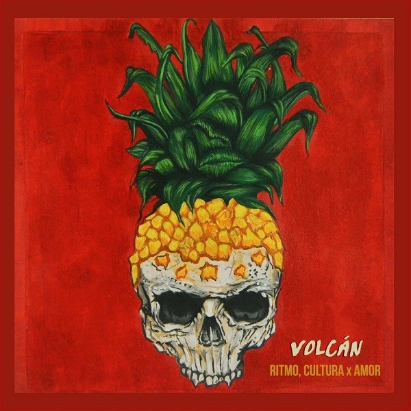 Cover art for Volcán's "Ritmo, Cultura x Amor" EP - COURTESY