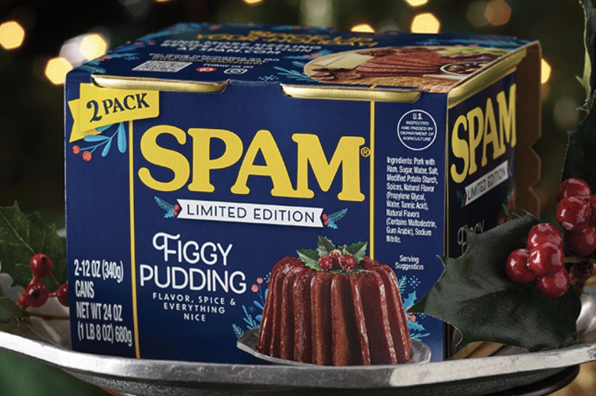 Behold figgy pudding Spam, the 'unholy' holiday canned pork blasted with  citrus