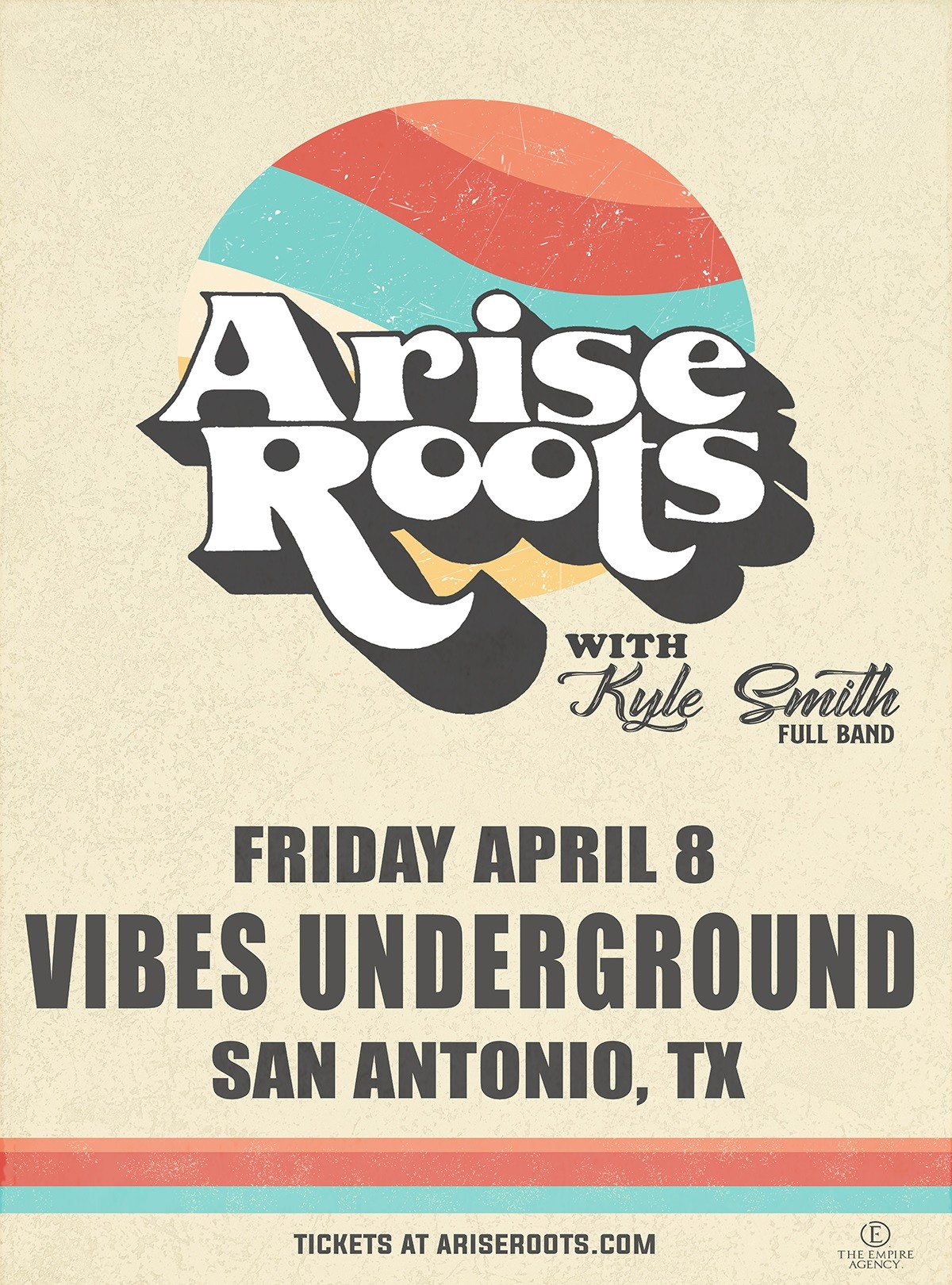 Twin Productions Presents Arise Roots VIBES Underground Live Music