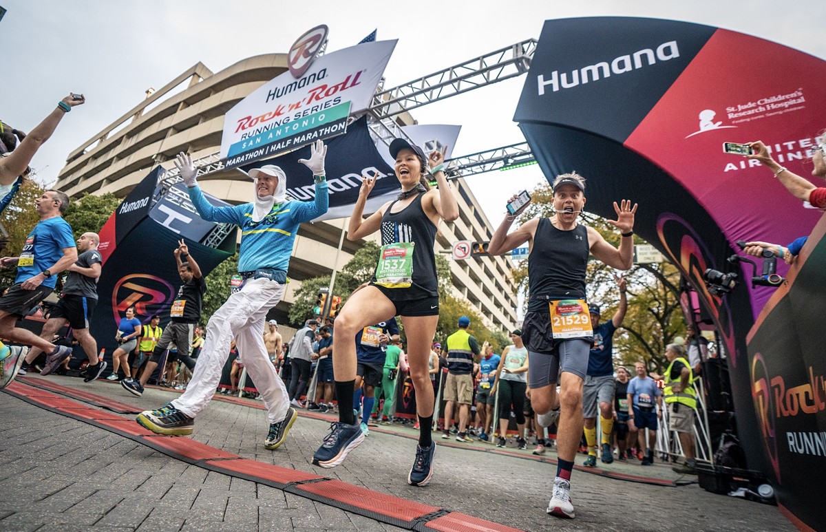 Plan to run in this year’s Rock 'n' Roll San Antonio Marathon events