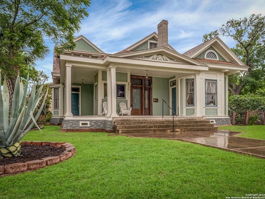 This 1910 home for sale in San Antonio is an elegant Victorian time capsule