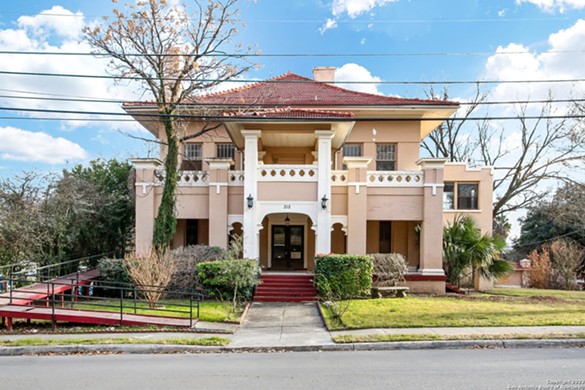 A historic San Antonio home saved from demolition by chef Andrew Weissman is back on the market