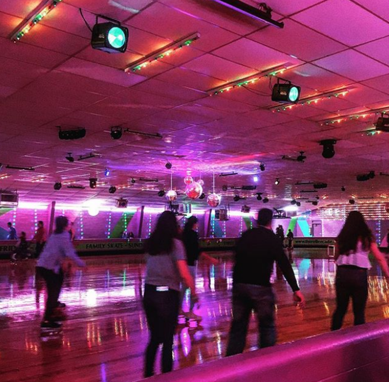 Get funky at the Rollercade  223 Recoleta Road, (210) 826-6361, therollercade.com  Treat you and your camp to a major throwback at this skating rink that's been open since 1959. This neon-lit rink is complete with roller disco lighting channeling the '70s aesthetic, plus arcade games and a snack bar. So go on with your bad self and show off your moves.  Photo via Instagram / lovethehk