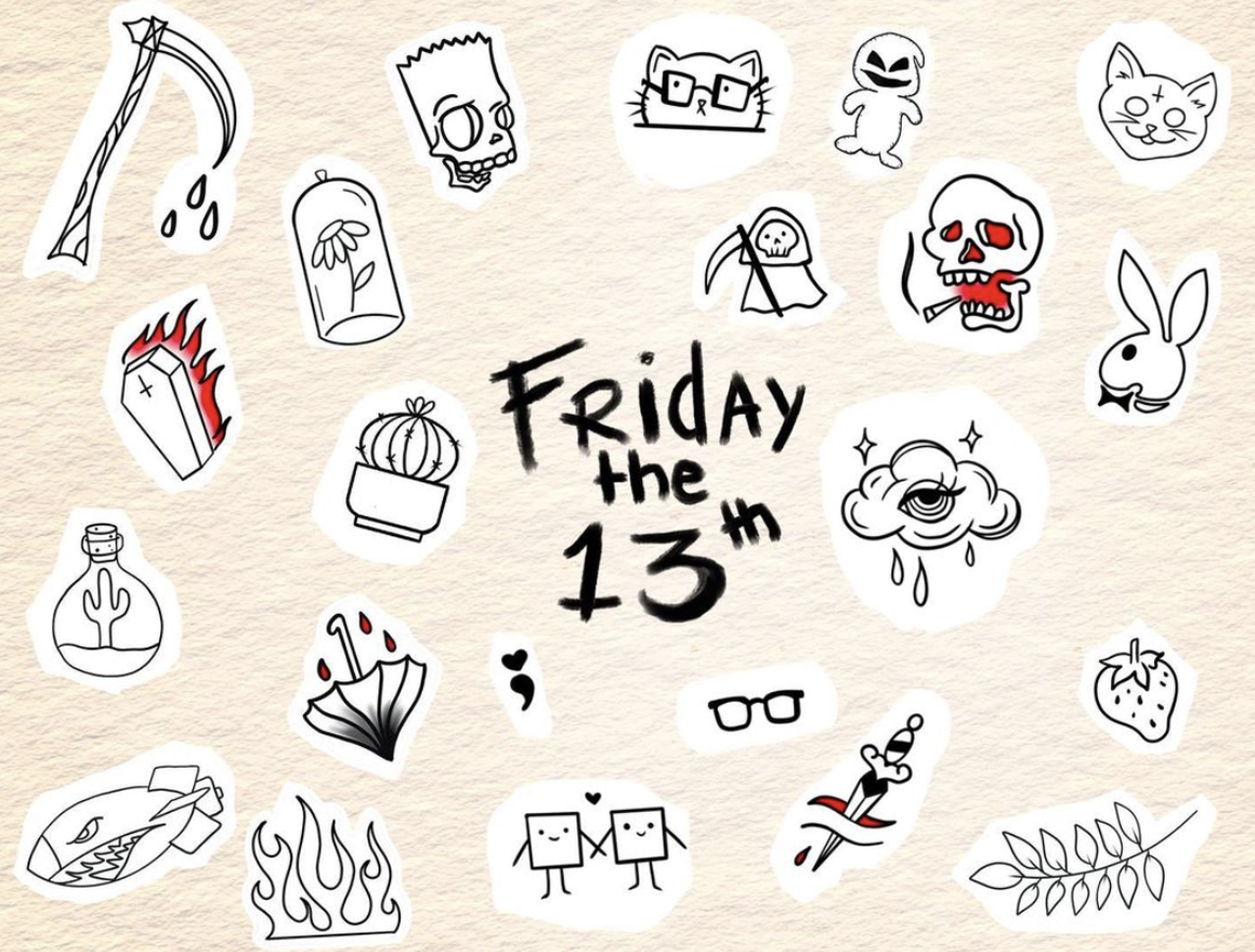 Tattoo Shops In New Orleans Offering Friday The 13th Tattoo Flash Sales   Narcity