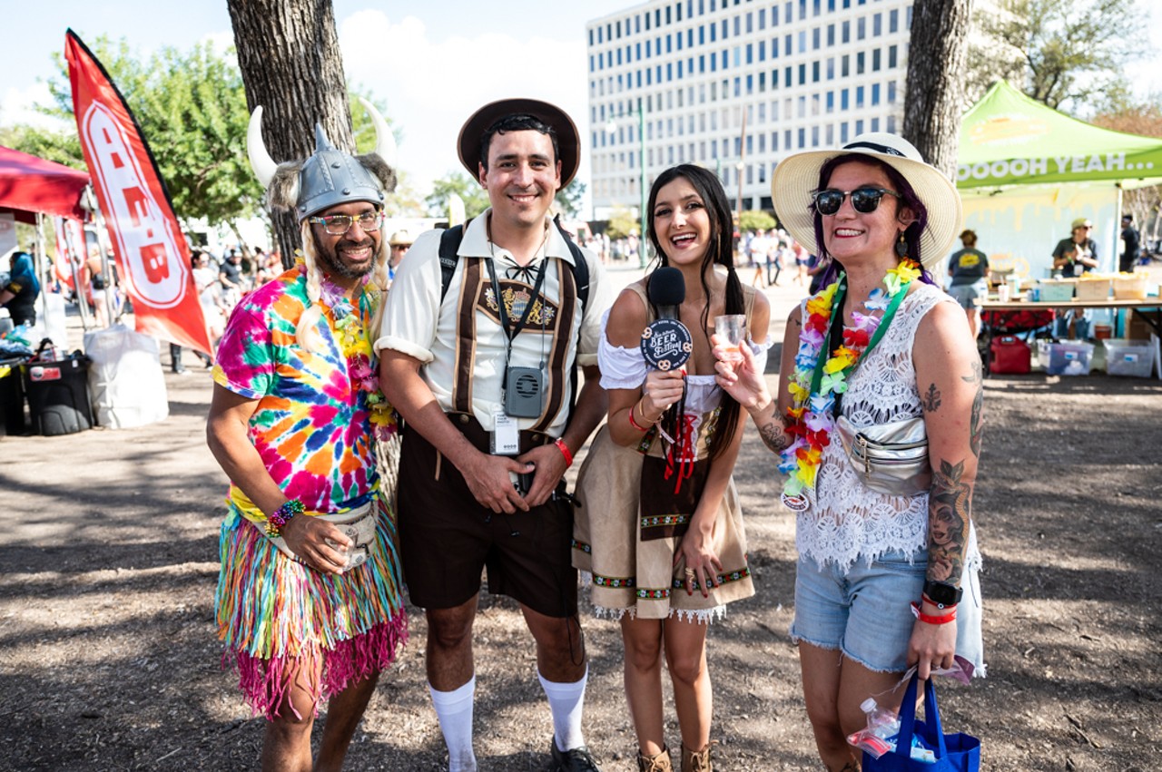 Everyone we saw having fun at the 2022 San Antonio Beer Festival