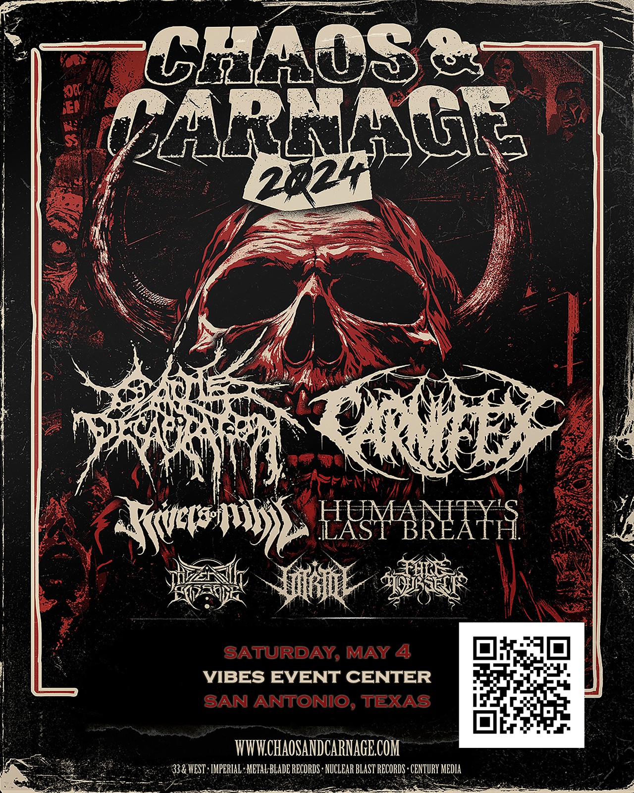 Twin Productions Presents Chaos and Carnage 2024 at Vibes Event Center