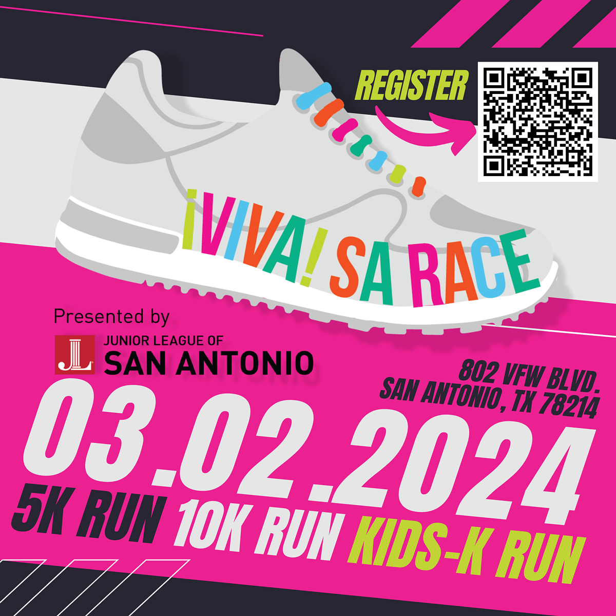 Join us at the ¡VIVA! SA Race!