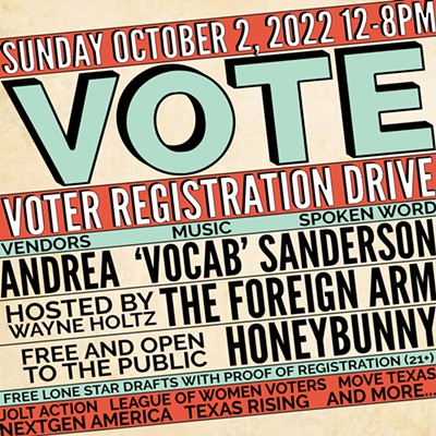 VOTE! A Voter Registration Drive at Brick