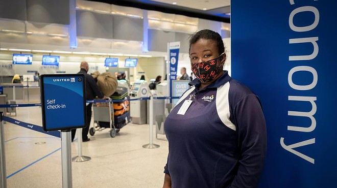 Monique Warren works as a baggage handler at George Bush Intercontinental Airport in Houston. Warren earns $9 per hour, and is a supporter of President Joe Biden's proposal to raise the minimum wage to $15 an hour.