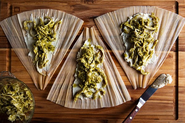 Turkey tamales from Tamales Place of Texas in Leander - COURTESY OF 'THE NEW YORK TIMES'