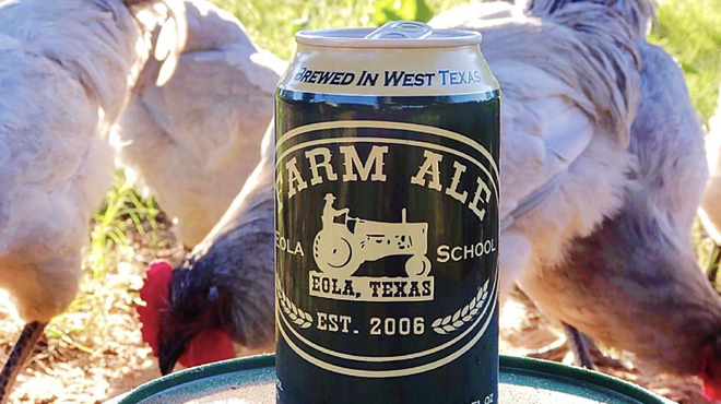 Farm Ale Brewing Co. will open October 9 in Eola, Texas.