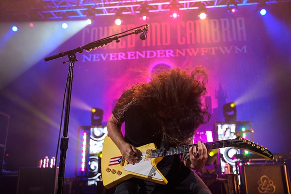 What we saw as Coheed and Cambria brought the energy to San Antonio's Aztec Theatre