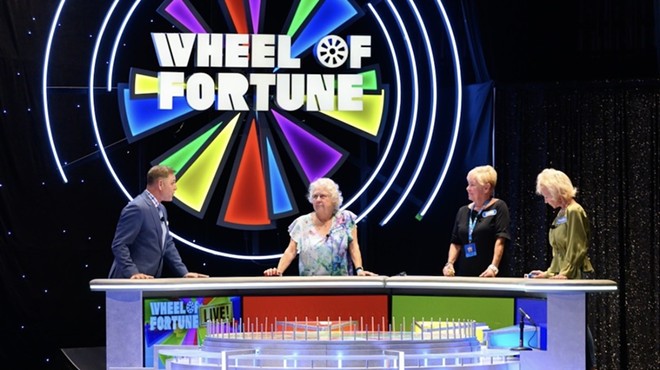 The theatrical Wheel of Fortune experience will either be hosted by Antiques Roadshow star Mark L. Walberg or singer Clay Aiken, according to organizers.
