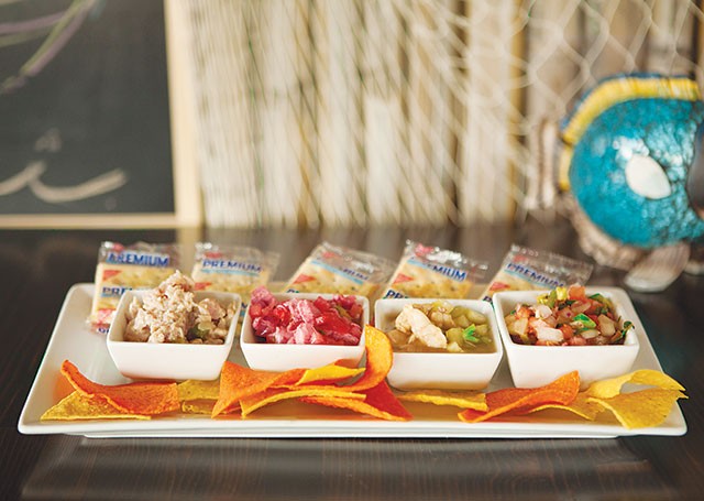 Your best bet: stick with the ceviche sampler - ANA AGUIRRE