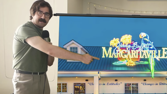 YouTuber Eddy Burback discusses his plan to visit every Margaritaville in North America.