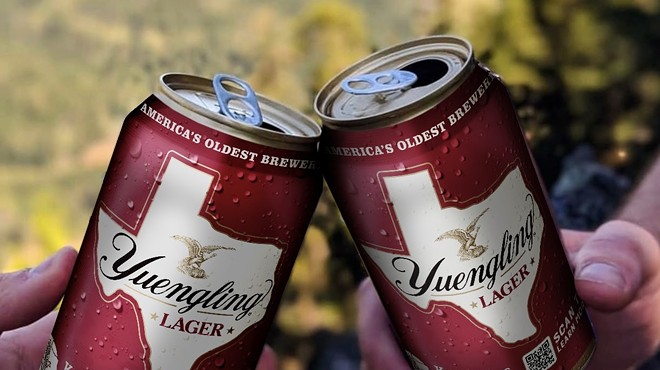 Pennsylvania’s D.G. Yuengling & Son's new, limited-edition cans bear a custom Texas-specific design.