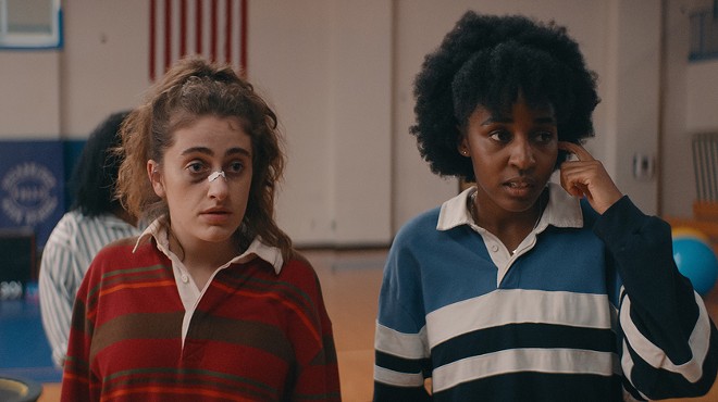Rachel Sennott and Ayo Edebiri play PJ and Rosie, two nerdy lesbians who have crushes on the resident popular cheerleaders.