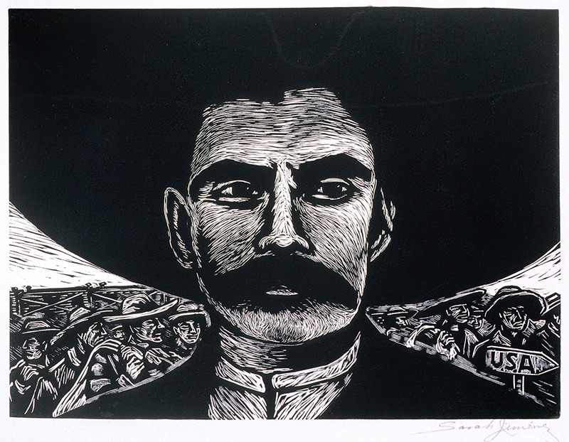 Zapata's good looks added to his legend. Artist Sarah Jimenez: "I thought he was sexy." - Sarah jimenez, Zapata, ca. 1960